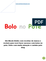 Ebook Bolo No Pote