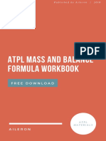 Atpl Mass and Balance Formula Workbook