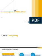 S4 Hana Cloud Computing