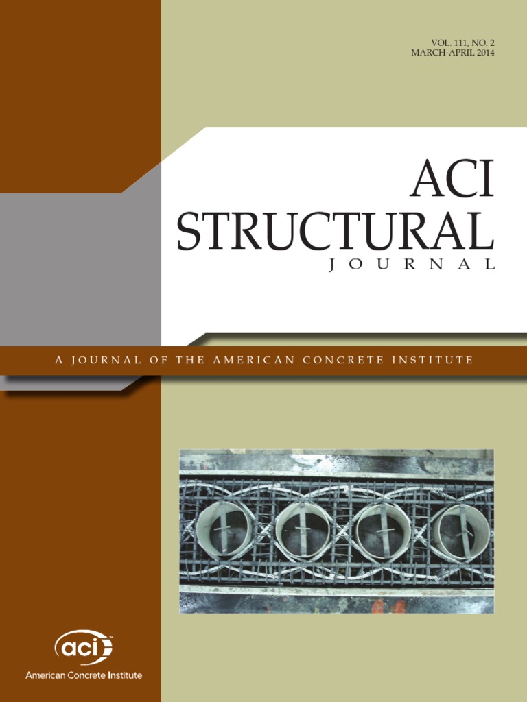Aci Structural Journal 3 PDF PDF Strength Of Materials Yield