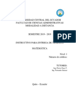 Instructivo de Trabajo AE-CA-AP-2019-2019 PDF