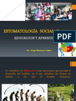 Estomatología Social Ii: Educacion Y Aprendizaje
