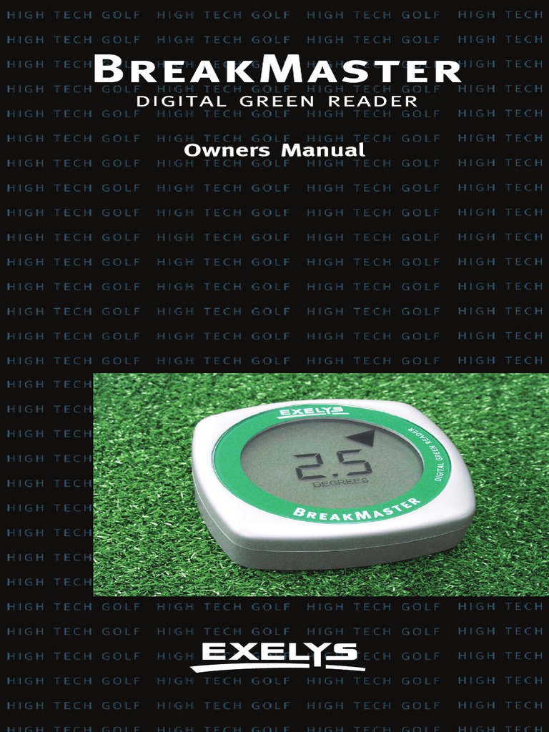 EXELYS BREAKMASTER デジタルグリーンリーダー Amazon | BREAK MASTER