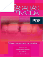 Pasarás de Moda, 35 Poetas Jóvenes en Español (PDF para Prensa) PDF