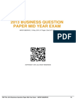 ID51074c62f-2013 business question paper mid year exam