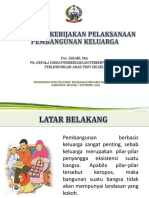 Materi Arah Kebijakan Dinas PP Dan Pa Dalam Pembangunan Keluarga Selayar