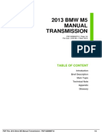 ID404152418-2013 BMW m5 Manual Transmission
