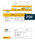 Plan de Aula Cuarto