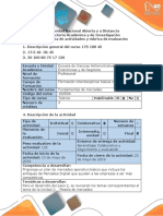 Guía de actividades y rúbrica de evaluación - Paso 4 - Aplicar los conocimientos de las unidades 1 y 2 en la  propuesta de la Mezcla de Mercadeo.docx