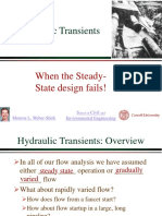 Hydraulic Transients: When The Steady-State Design Fails!