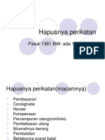 Hapusnya Perikatan 1381