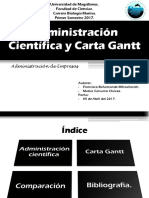 H. Gantt - Adm. Cientifica