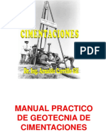 MANUAL PRACTICO GEOTECNIA Curso Cimentaciones PDF