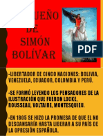 El sueño de Bolívar, libertador de cinco naciones