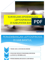 Surveilans Epidemiologi Leptospirosis di Kabupaten Bantul