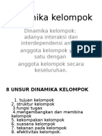 Dinamika Kelompok