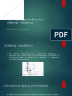 Conceptos Generales de Los Sistemas Mecánicos