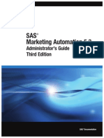 SAS Marketing Automation 5.3 Admistrator Guide Third Edition PDF