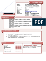 Personal Data: Politeknik Negeri Sriwijaya