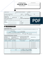 X1 Formato Unico Hoja de Vida Persona Gobierno