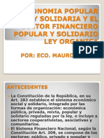 Diapositivas de La Ley Eco. Solidaria43