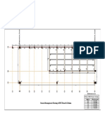 General Arrangement Drawing of RCC Beam & Column