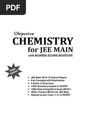 Daljeet Singh Pramit Singh Objective Chemistry For Jee Main With Boards Score Booster 13th Ed Delta 15 Pdf Covalent Bond Atomic Orbital