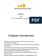 Analysis On: IT & Consultancy Companies
