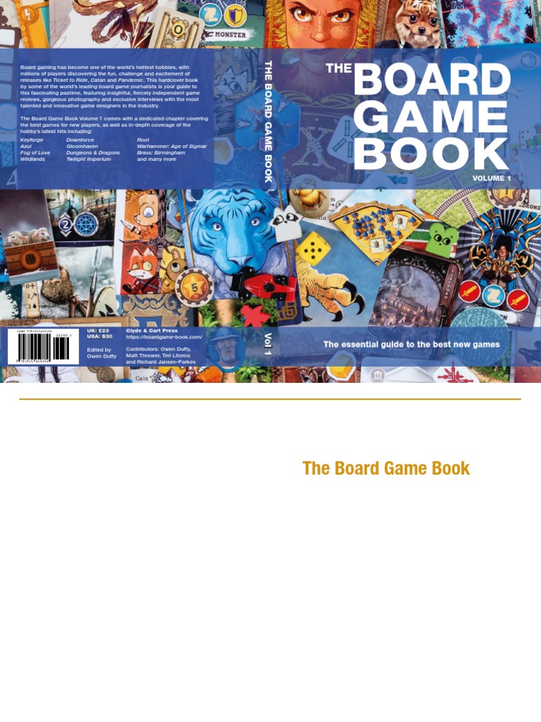 Board Game Book Vol 1 - Spreads HIGH QUALITY PDF, PDF, Tabletop Role  Playing Game