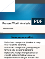 4. Present Worth Analysis
