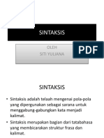 3 Sintaksis