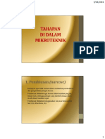 #3 Tahapan Mikroteknik PDF