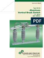 Aluminum Vertical Break Switch: Type V 2-CA