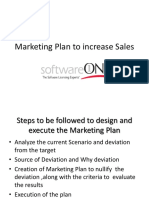 Marketing Plan To Increase Sales