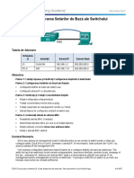 2.1.1.6 Lab - Configuring Basic Switch Settings PDF