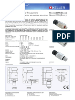 Piezoresistive Pressure Transmitters Series 22