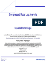 Compressed Mode Log Analysis: Supratik Bhattacharjee