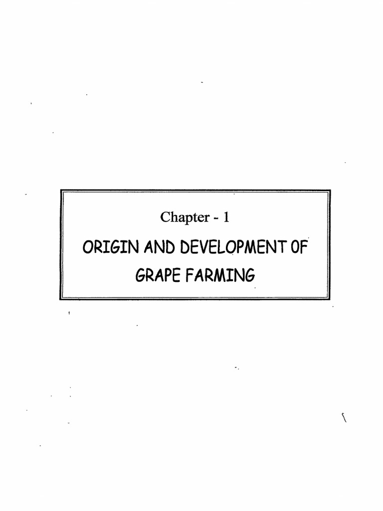 10 - Chapter 1 PDF | PDF | Viticulture | Grape