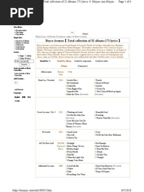 Boyce Avenue Songs List