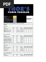 Powerlifting Matrix Training Guide | PDF | Weight Training | Strength ...