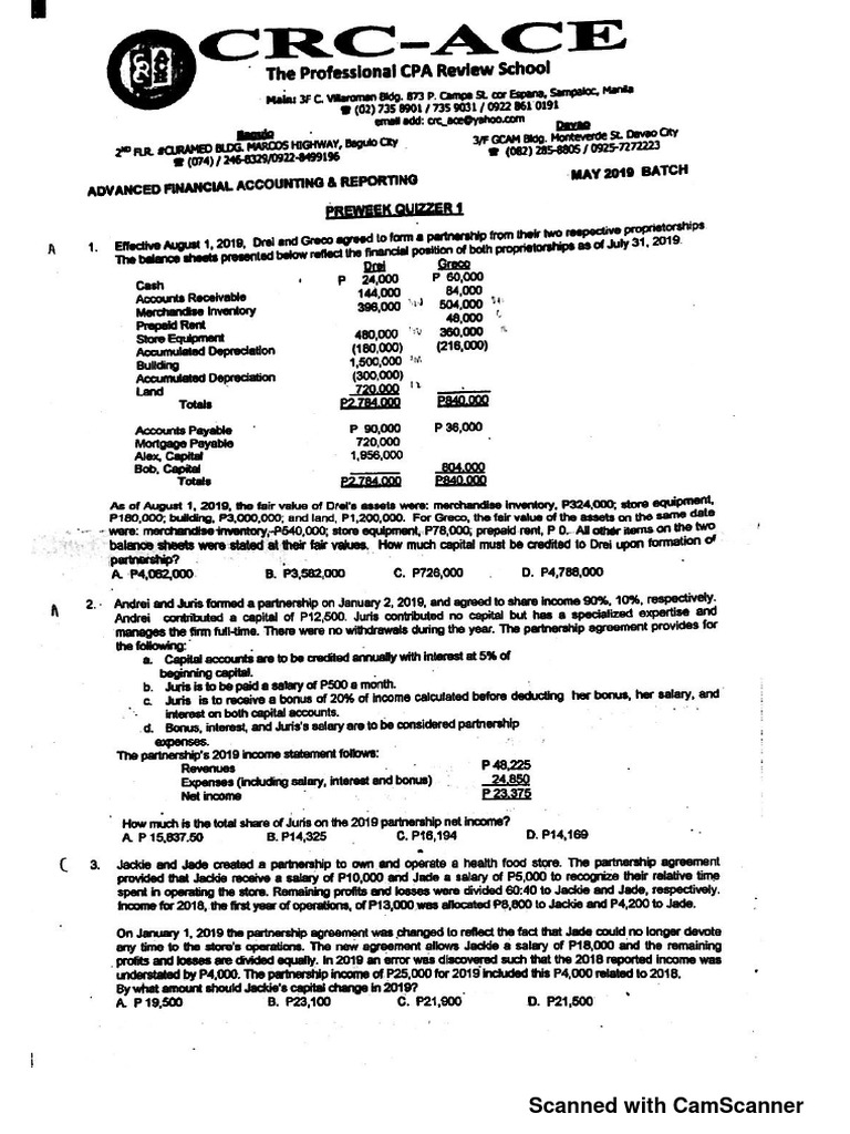 Scanned Document Compilation | PDF