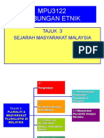 Tajuk 3 Sejarah Masyarakat Malaysia