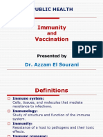 PUBLIC HEALTH: IMMUNITY AND VACCINATION