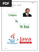 CoreJava Ratan CompleteMarerial PDF