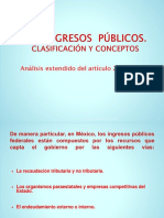 Los Ingresos Públicos. Clasificación y Conceptos