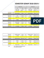 Jadwal Uas Semester Genap 2019