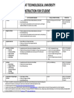 Student Application Form Instruction PDF