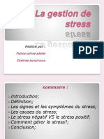 La Gestion de Stress