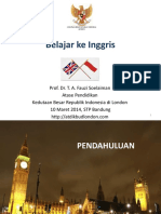 Belajar Ke Inggris STP Bandung 10 Maret 2014