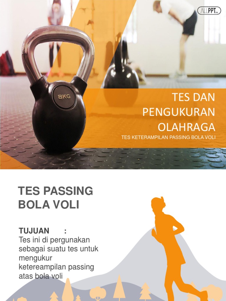 Tes dan pengukuran passing atas bola voli pdf